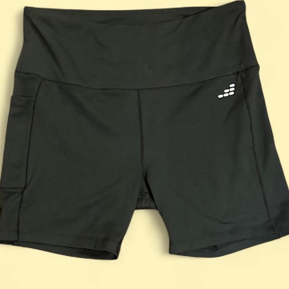 The Academy Brand Black Bike Shorts High-Rise Performance
